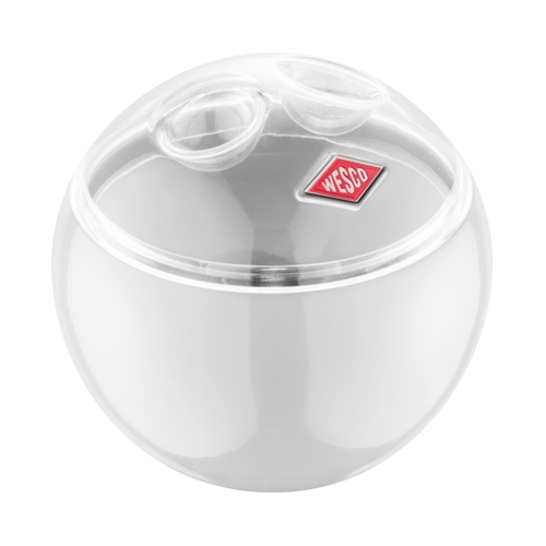 Klick zeigt Details von Aufbewahrungsbehälter Wesco Miniball weiß