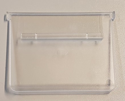 Trennplatte für Kleinteile-Kasten 120 mm breit (Restposten, gebraucht)